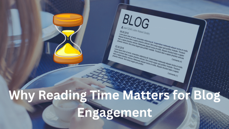 Reading time indicator on blog posts improving user engagement and reader experience